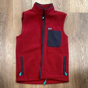 Patagonia Men’s Red Fleece Vest